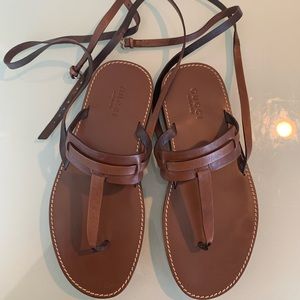 Gucci thong sandals.